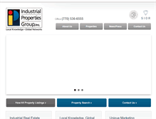 Tablet Screenshot of ipgproperties.com
